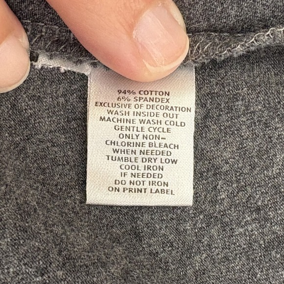 Ann Taylor LOFT womens leggings loungewear, size Large,‎ hooks at ankles, capri - Picture 5 of 6